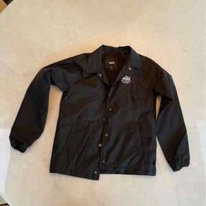 Vans light weight jacket size youth small